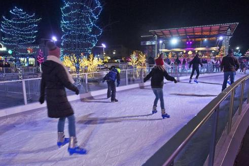 ice skating