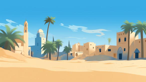 City in the desert