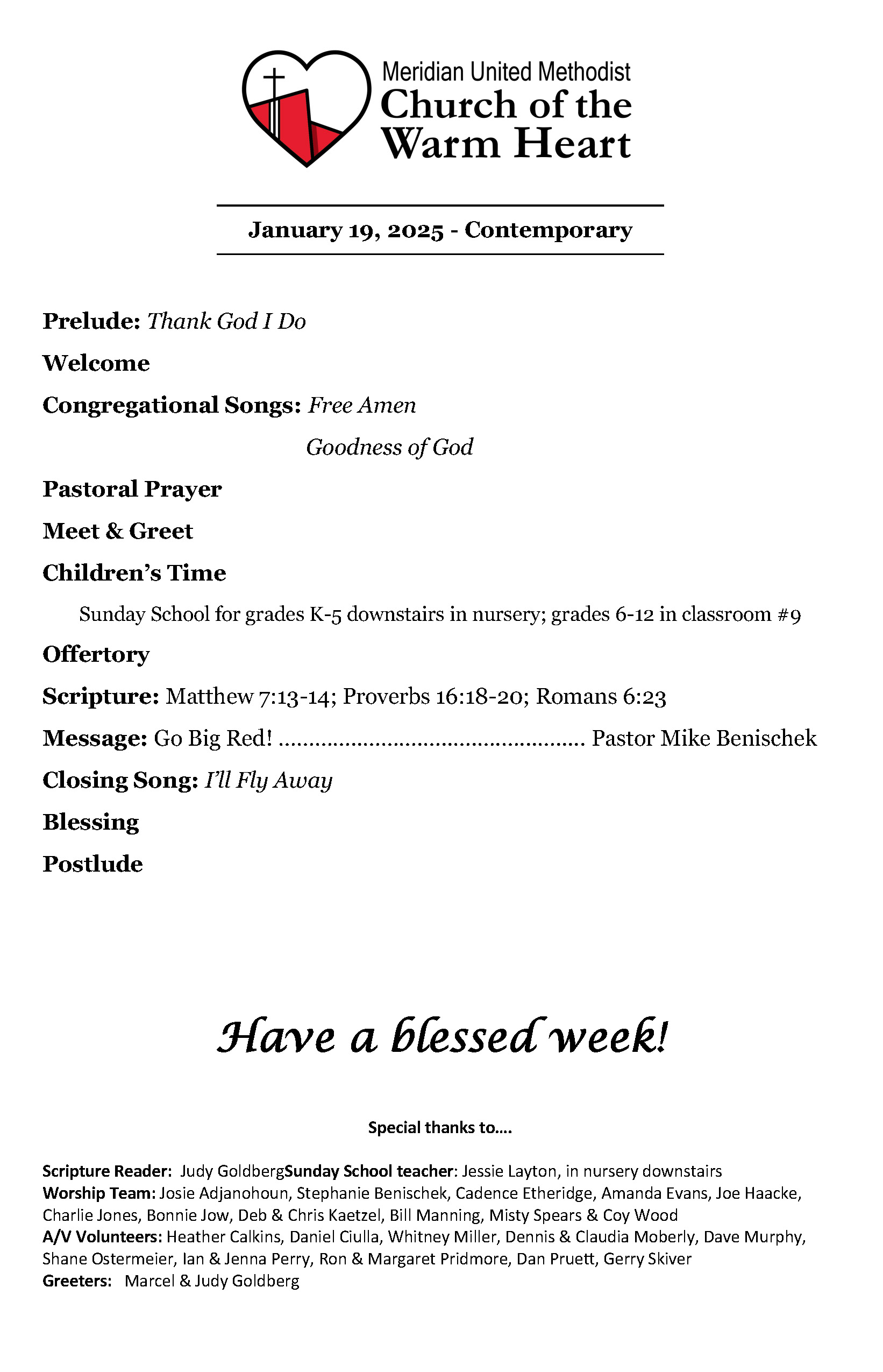 Bulletin Page 2