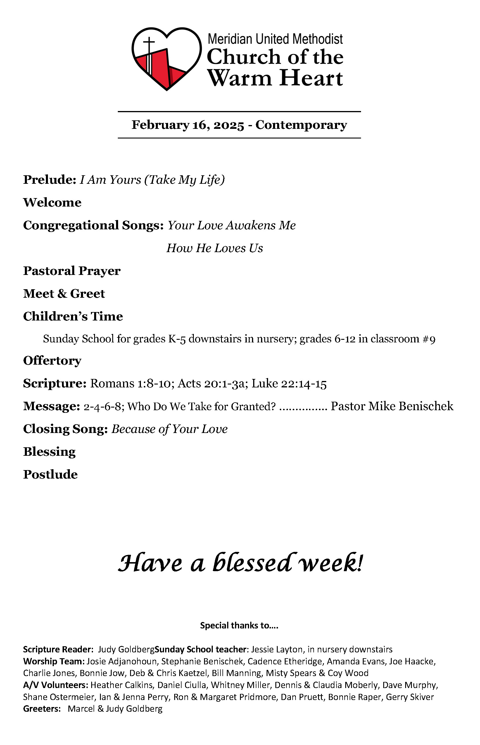 Bulletin Page 2