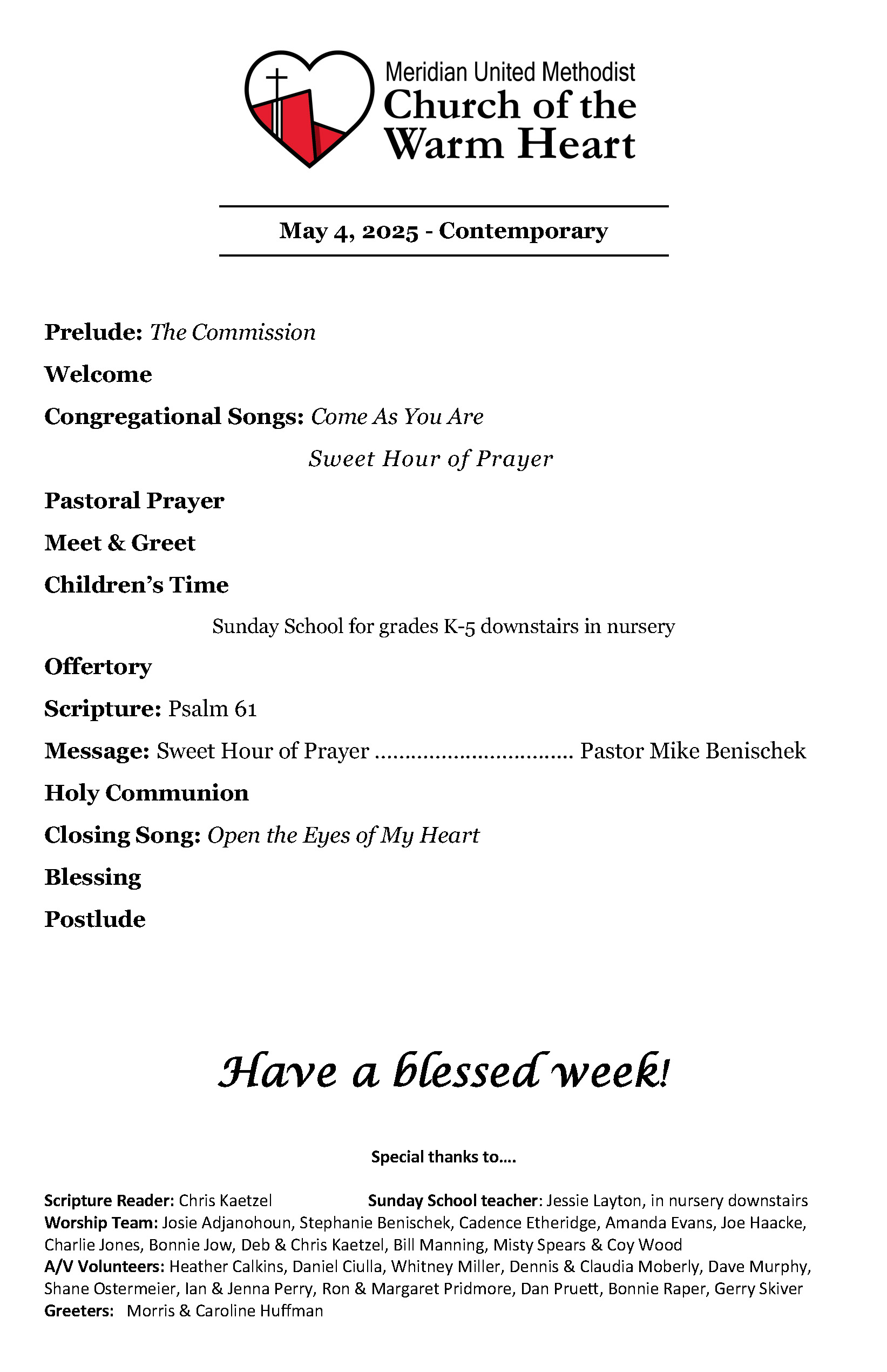 Bulletin Page 2