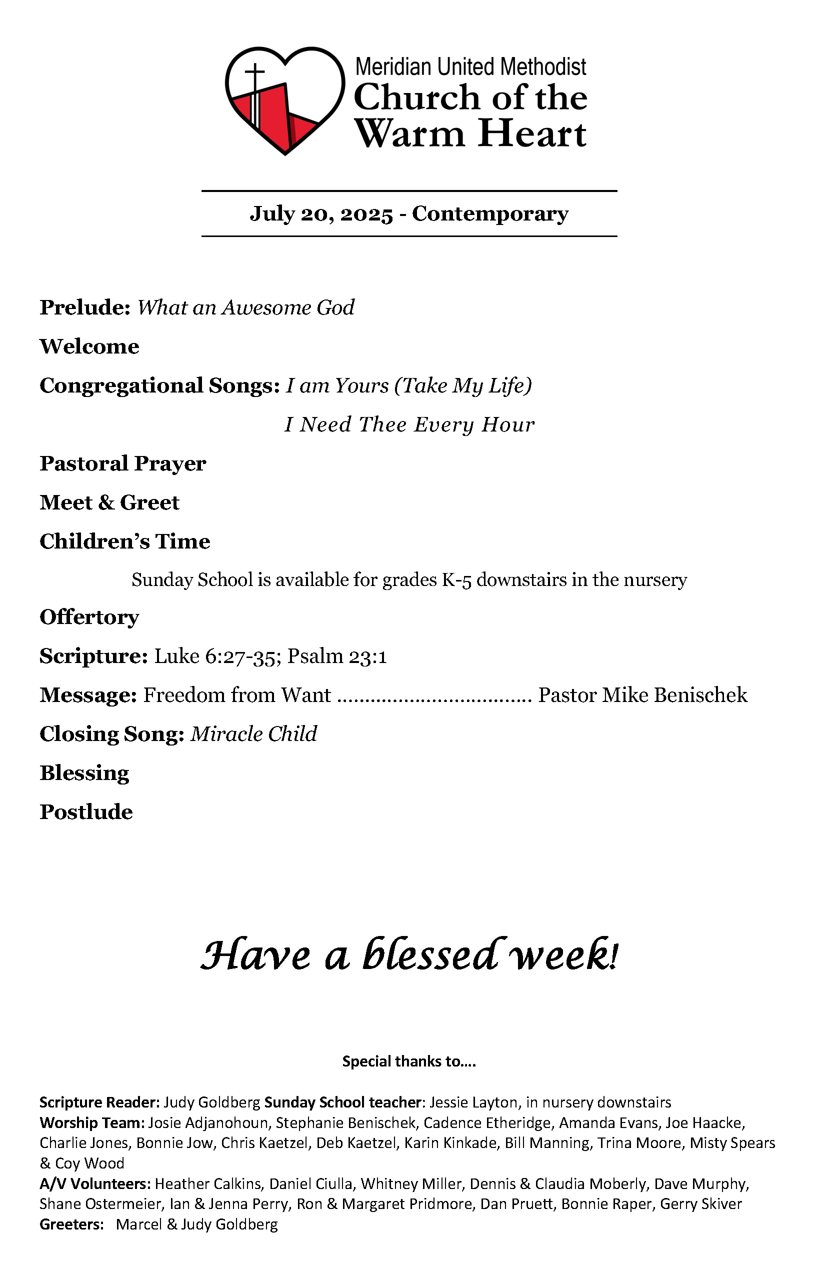 Bulletin Page 2