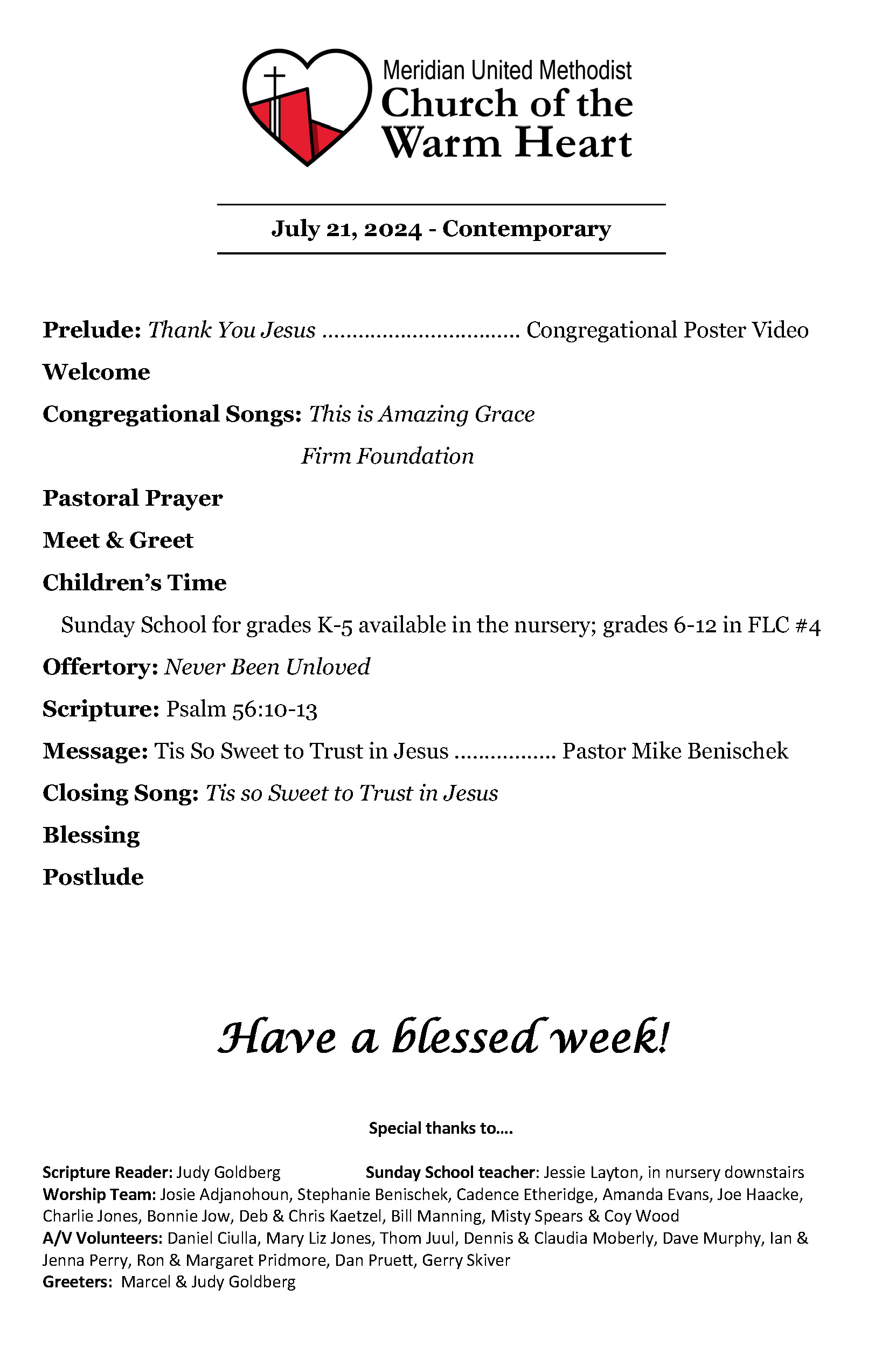 Bulletin Page 2