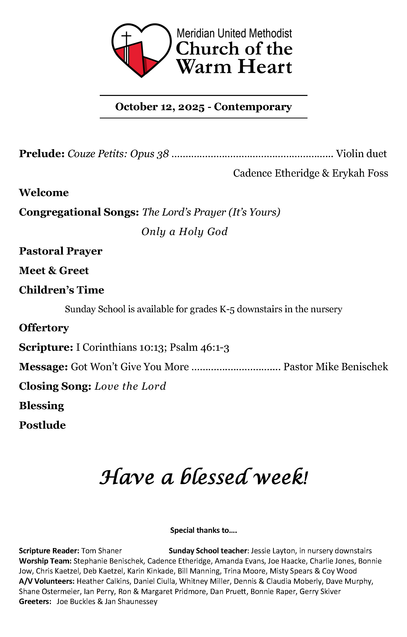 Bulletin Page 2