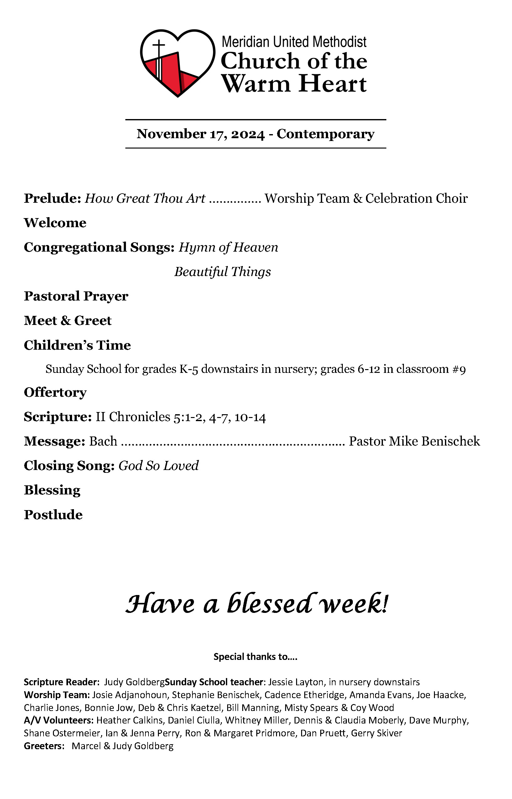 Bulletin Page 2